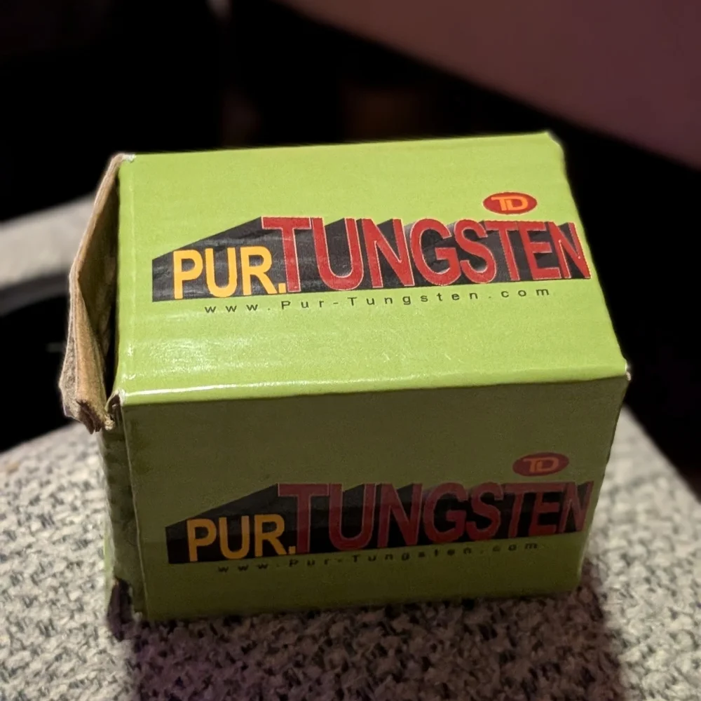 Pure Tungsten 1/2inch Cube